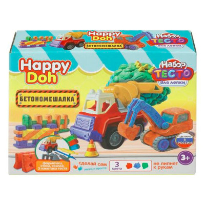 Игровой набор для лепки Бетономешалка Multi Аrt PDSET-125613-BET 1
